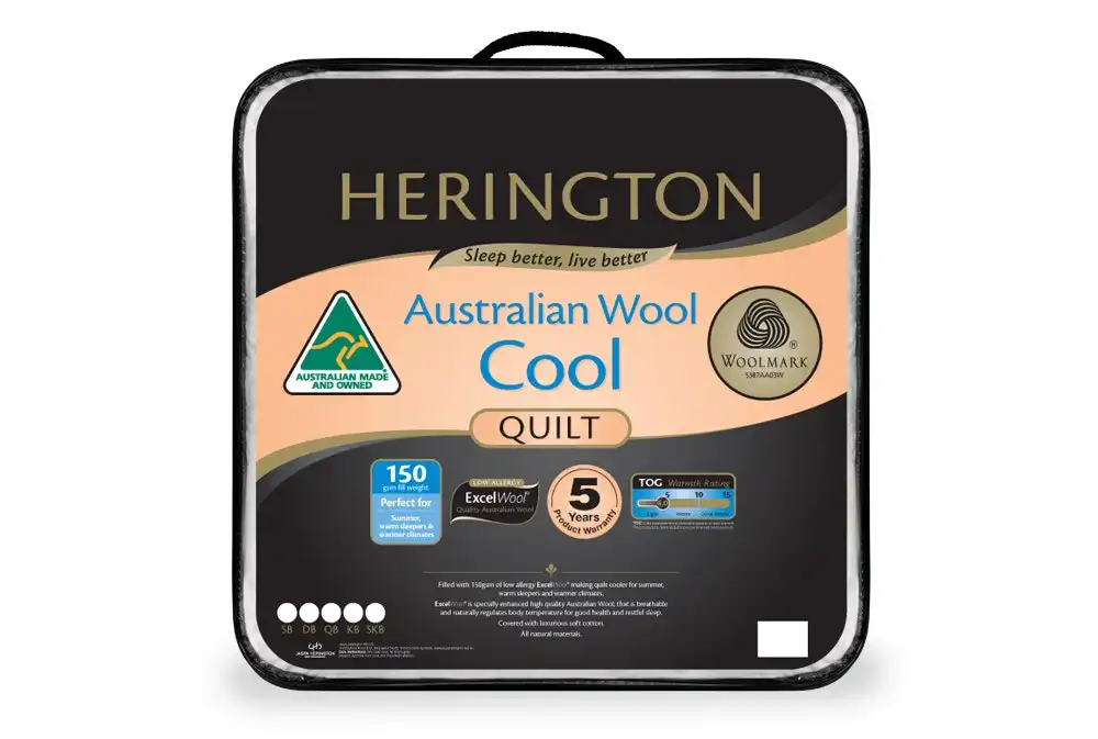 Herington Cool Wool Quilt