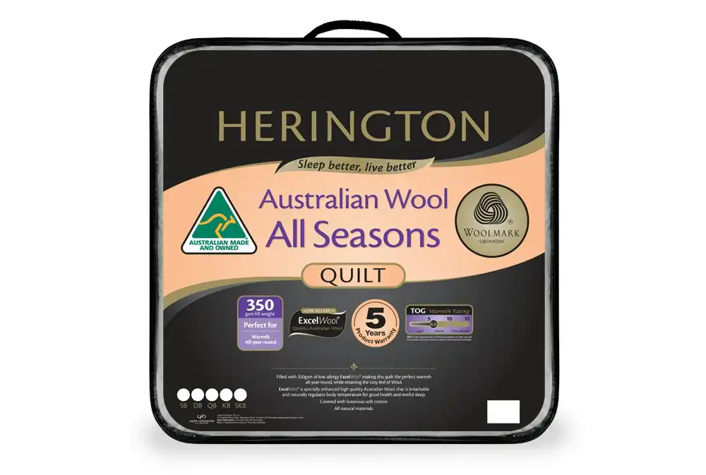 Herington All Seasons Wool Quilt