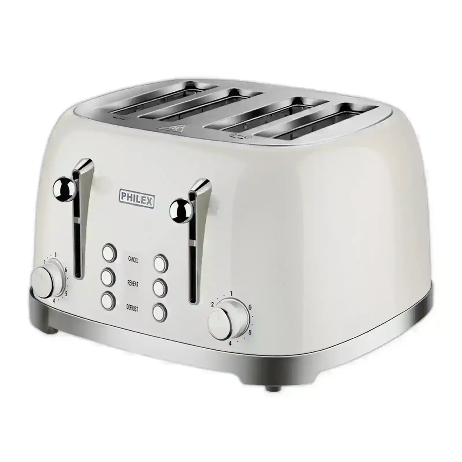 Philex 4 Slice Toaster WHITE