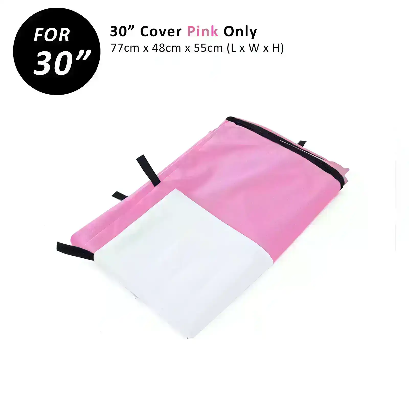 30in Cover for Wire Dog Cage - PINK