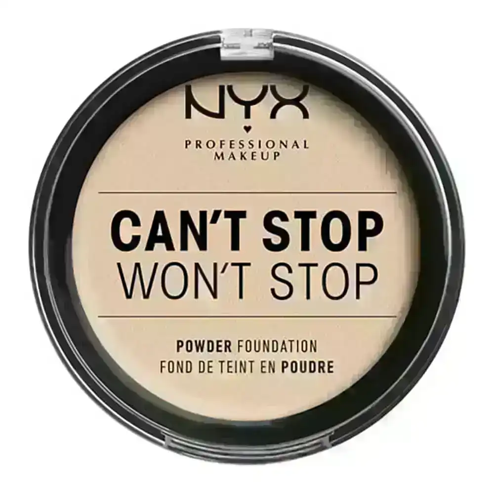 NYX Can't Stop Wont Stop Powder Foundation 10.7g CSWSPF01 PALE