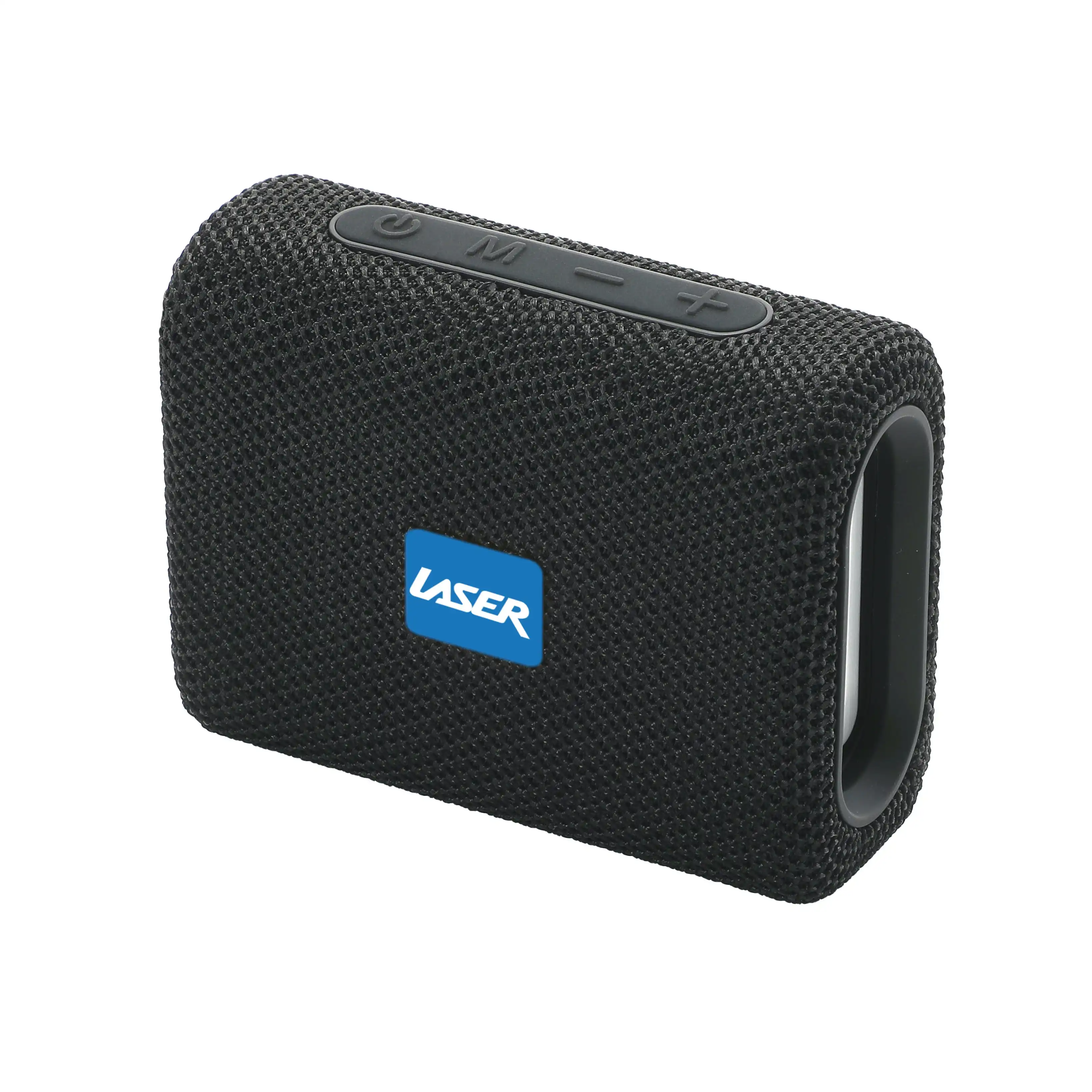 Laser Portable Wireless Speaker Black, FM, Bluetooth, Mic, Water Resistant