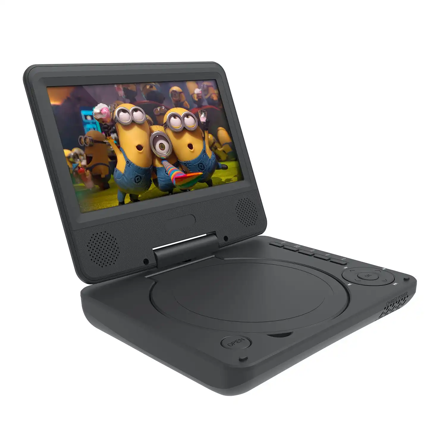 Laser 7" Portable DVD Player Screen with USB SD 12v 240v Region Free SD
