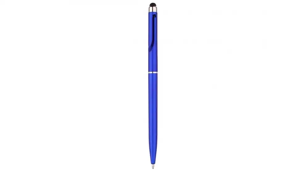 Blue Precision 2-in-1 Stylus & Ballpoint Pen for Capacitive Touchscreen Devices