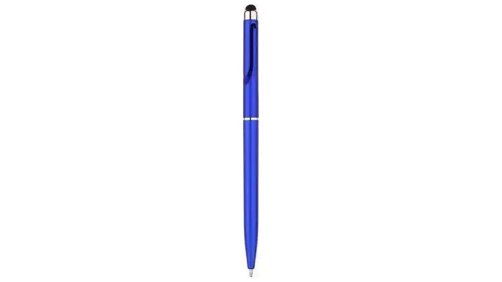 Blue Precision 2-in-1 Stylus & Ballpoint Pen for Capacitive Touchscreen Devices