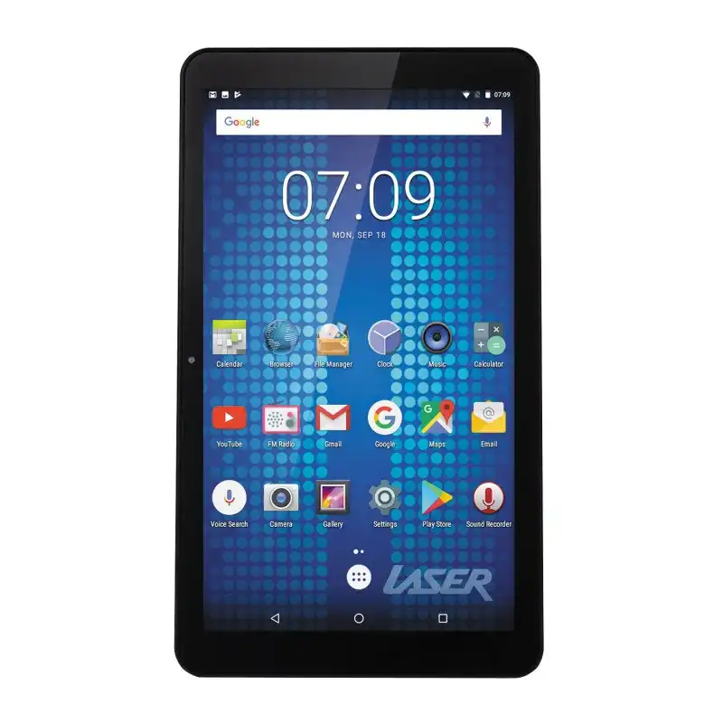 Laser 10" High-Res IPS Android 8 Tablet - Quad-Core, Dual Cameras, Wi-Fi