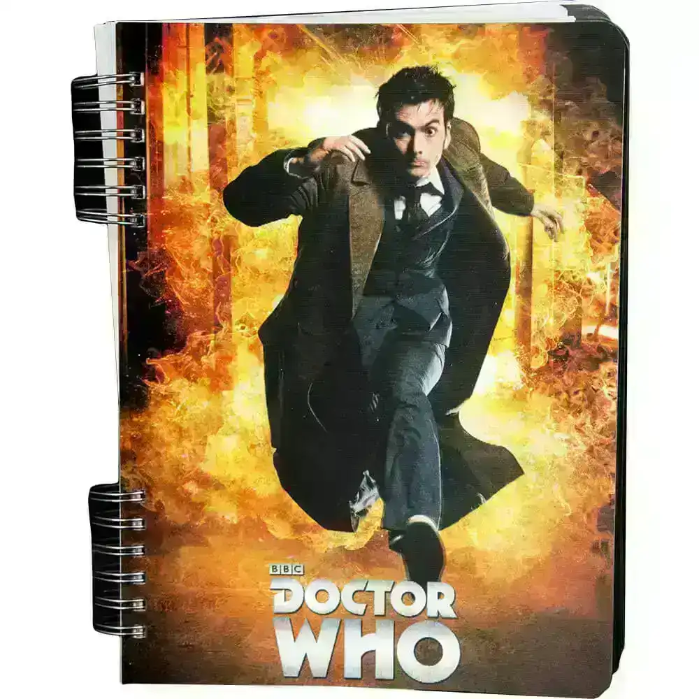 Doctor Who Tenth Doctor Lenticular Journal
