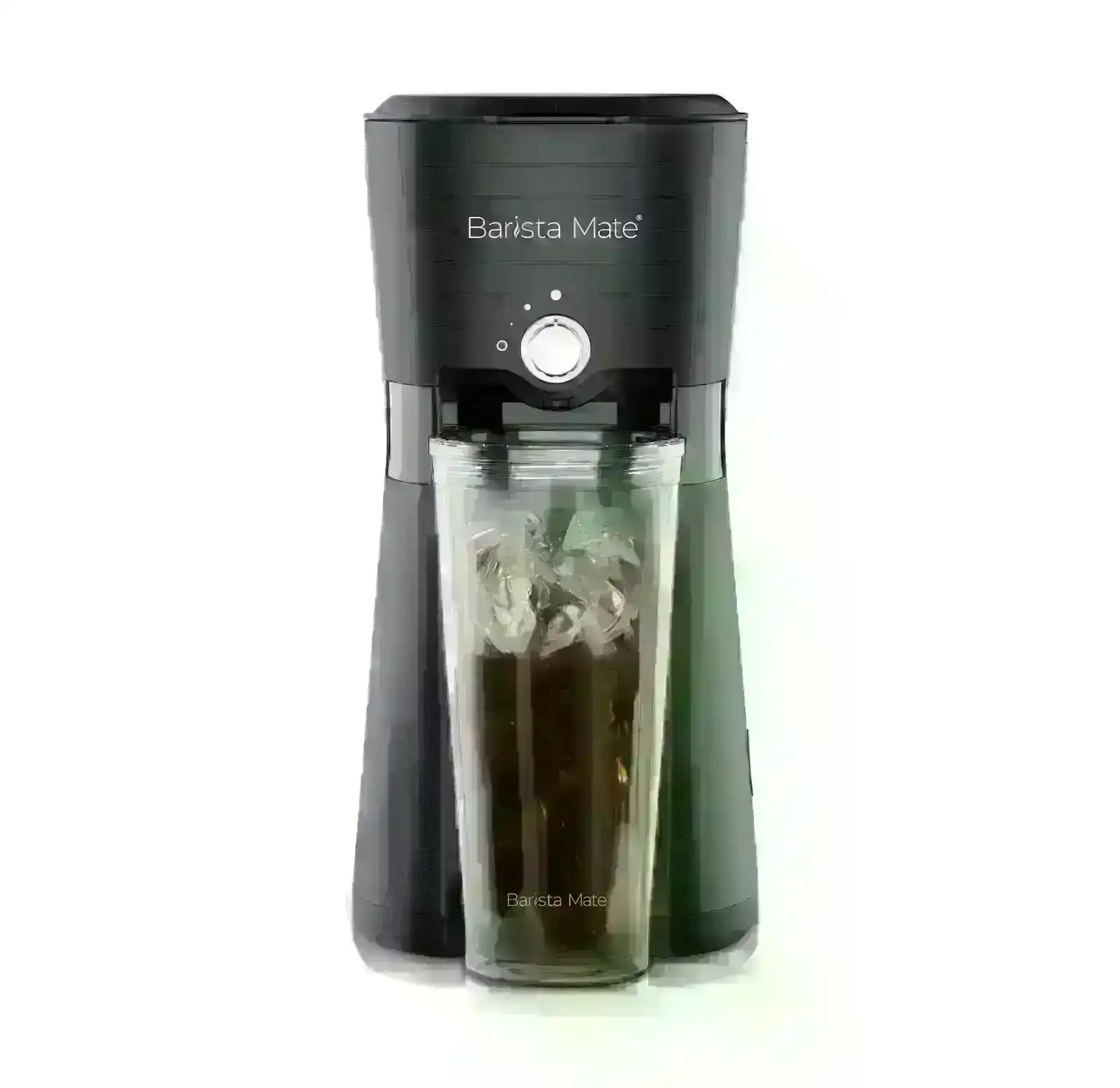 Digital Iced Coffee Maker w/ 10oz, Reusable Cup & Straw Included