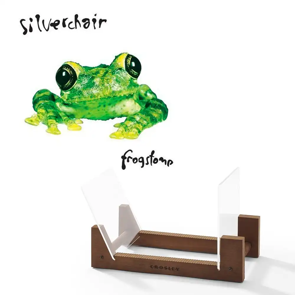 Silverchair Frogstomp Vinyl Album & Crosley Record Storage Display Stand
