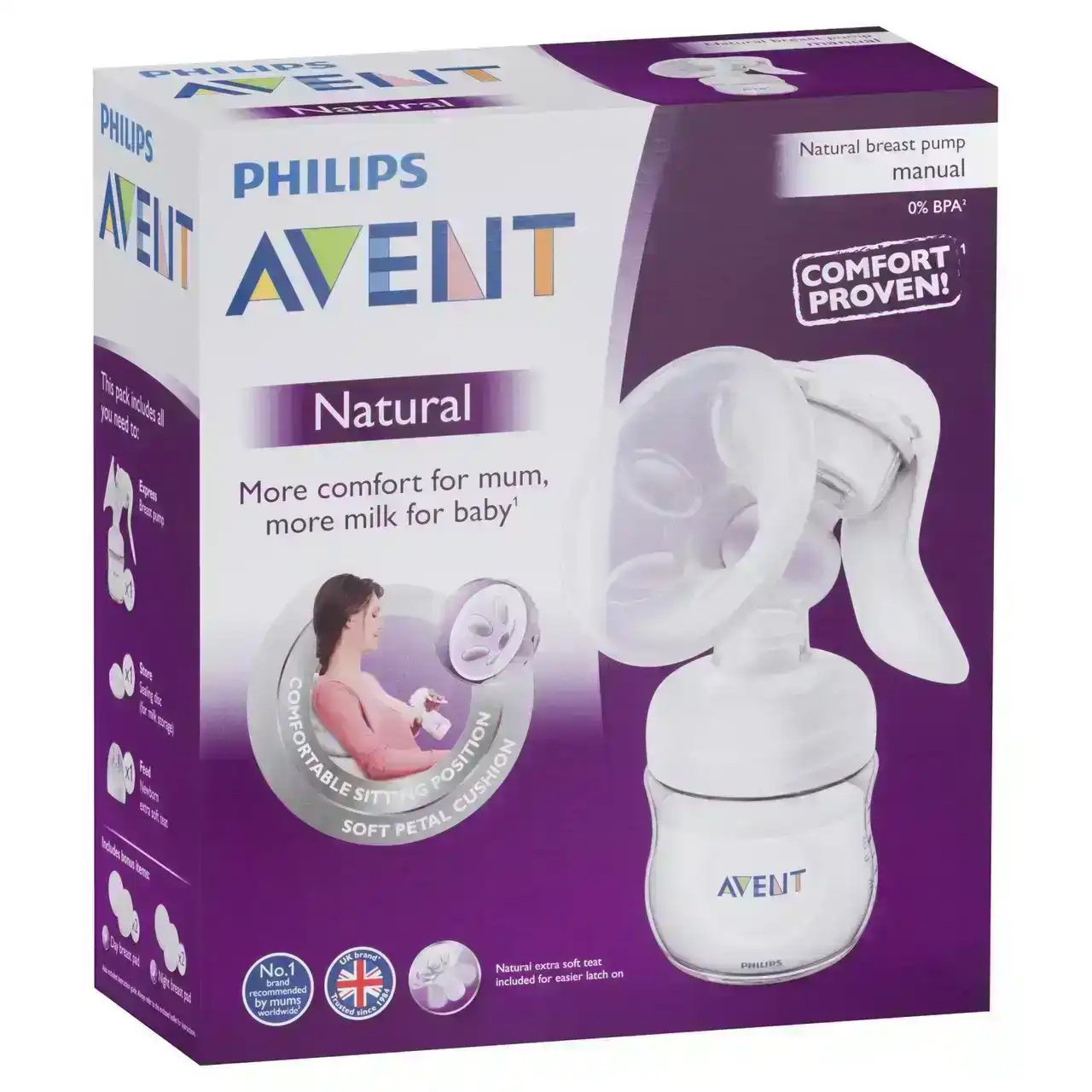 Avent Manual Comfort Breast Pump