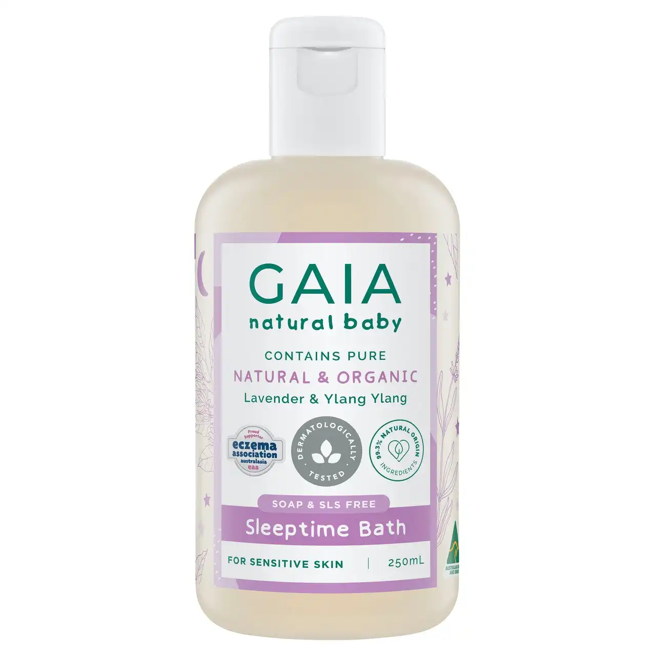 Gaia Natural Baby Sleeptime Bath 250mL