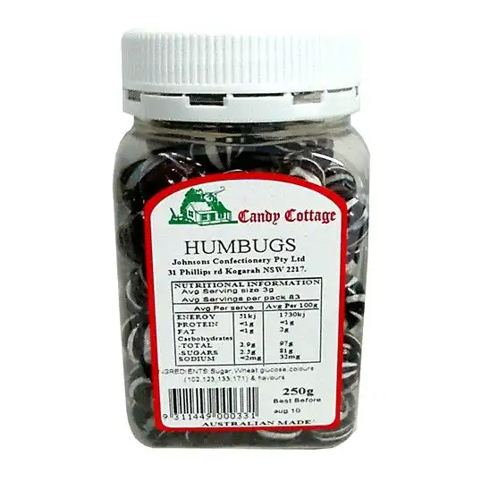 Candy Cottage Humbugs 250g