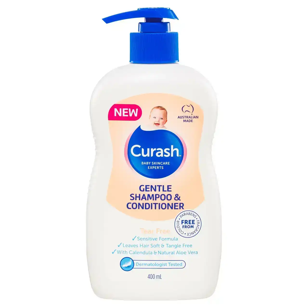 Curash Gentle Shampoo &amp; Conditioner 400mL