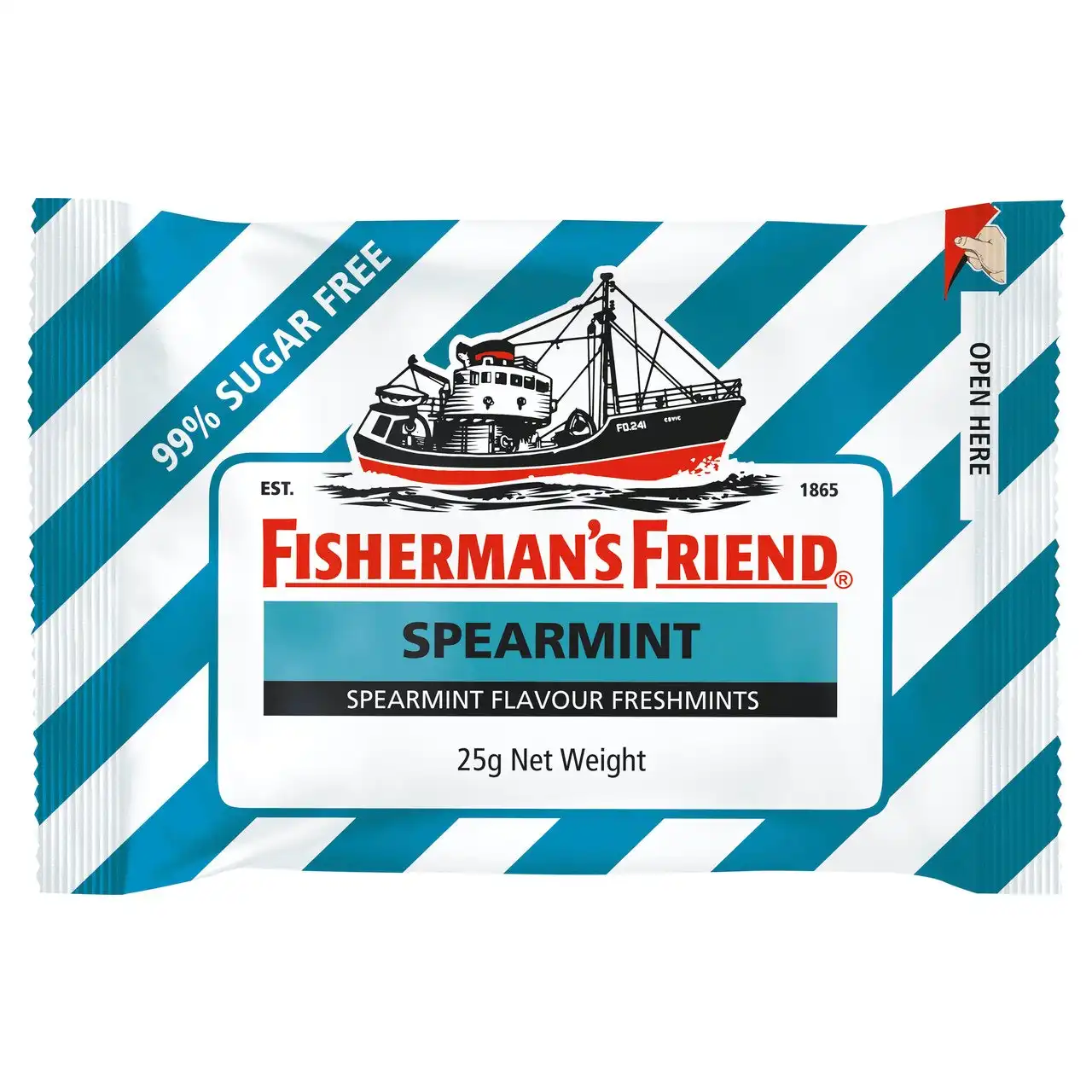 Fisherman's Friend Spearmint Sugar Free Mint 25g