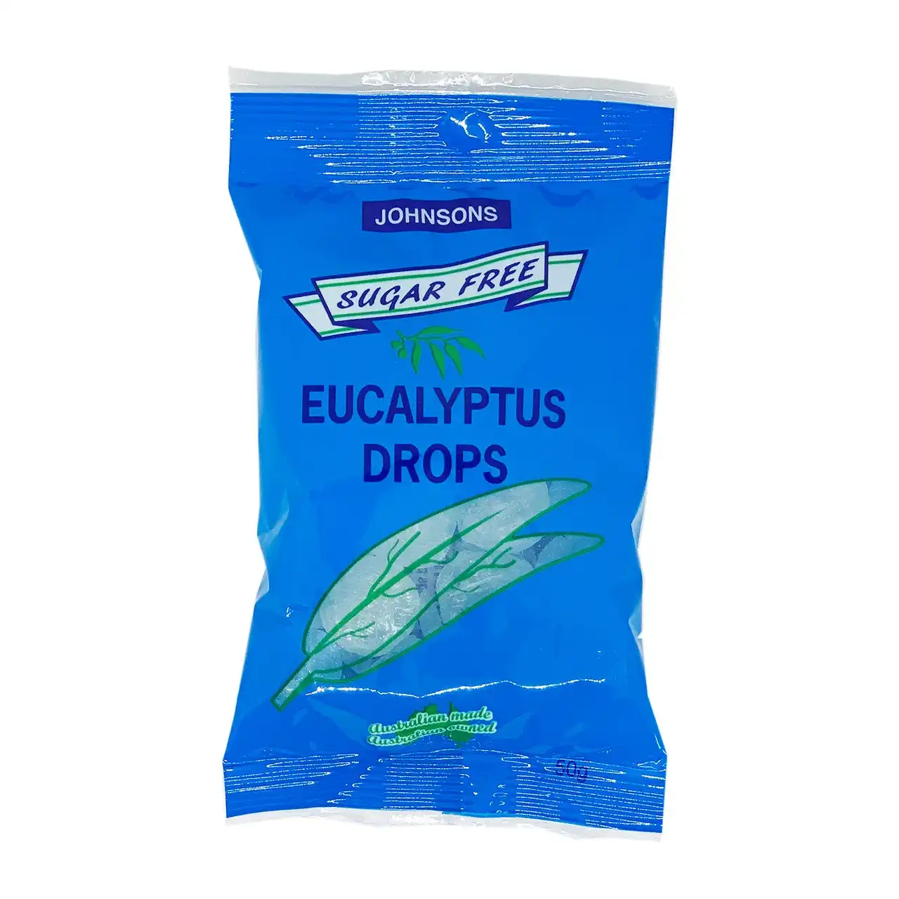Johnsons Sugar Free Eucalyptus Drops 50g