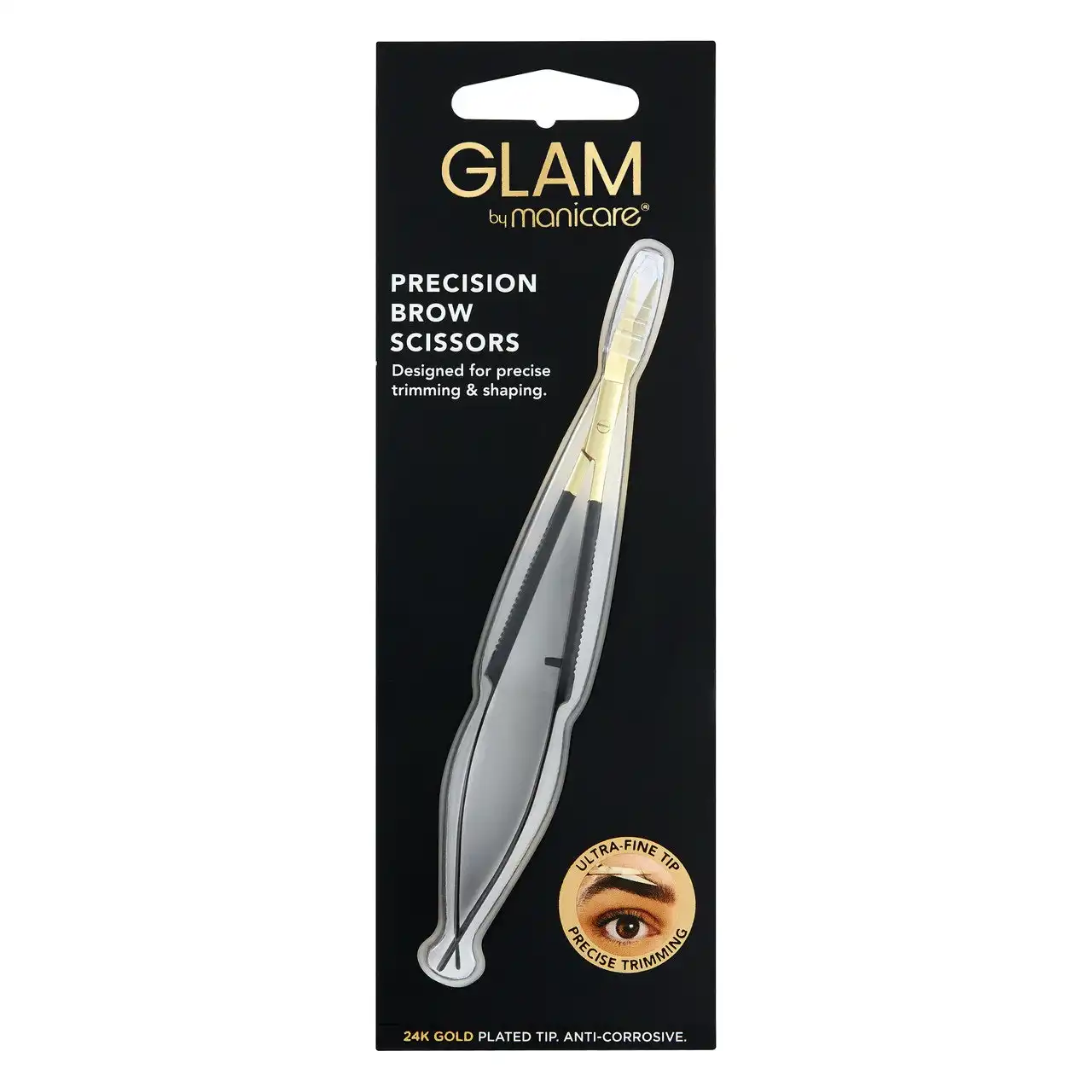 Glam by Manicare(R) Precision Brow Scissors