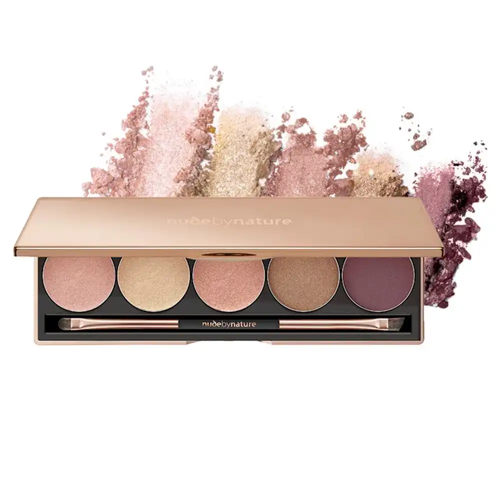 Nude by Nature Natural Illusion Eye Palette - 02 Soft Rose