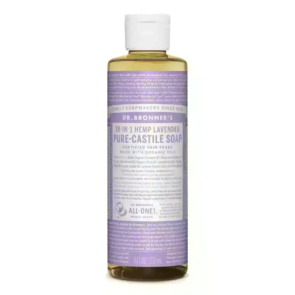 Dr. Bronner&#39;s Pure-Castile Liquid Soap Lavender 237ml