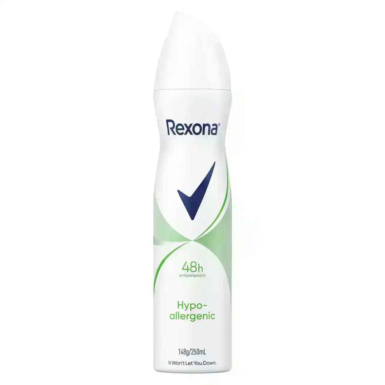 Rexona Women 48H Aerosol Antiperspirant Deodorant Hypo-Allergenic  250mL