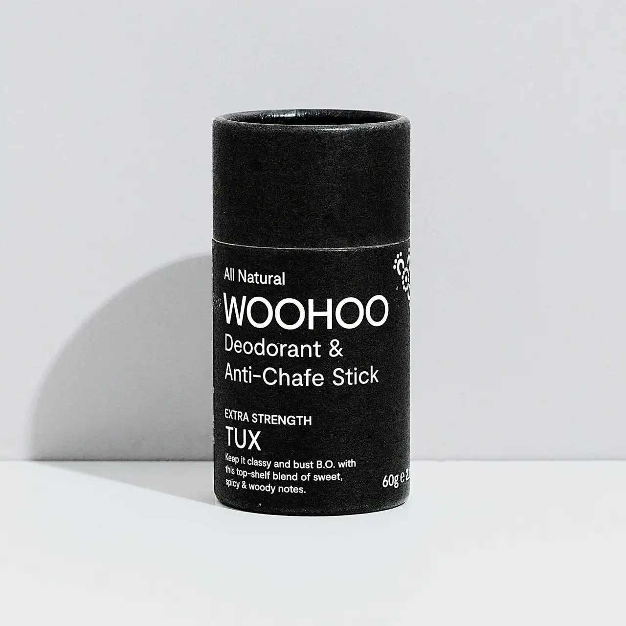 Woohoo Natural Deodorant & Anti-Chafe Stick Tux 60g