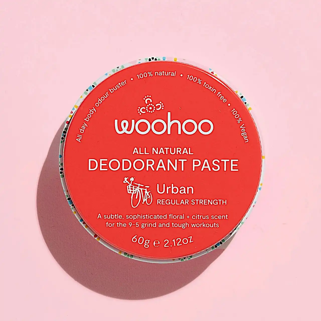 Woohoo All Natural Deodorant Paste Urban 60g