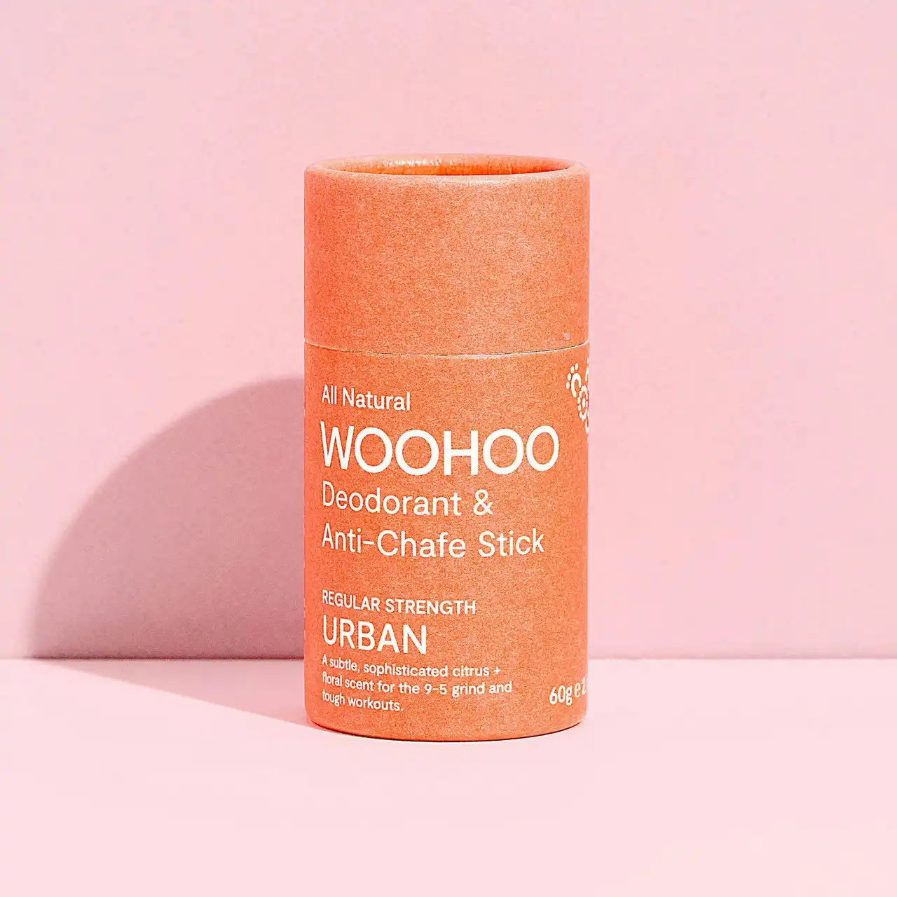Woohoo Natural Deodorant & Anti-Chafe Stick Urban 60g