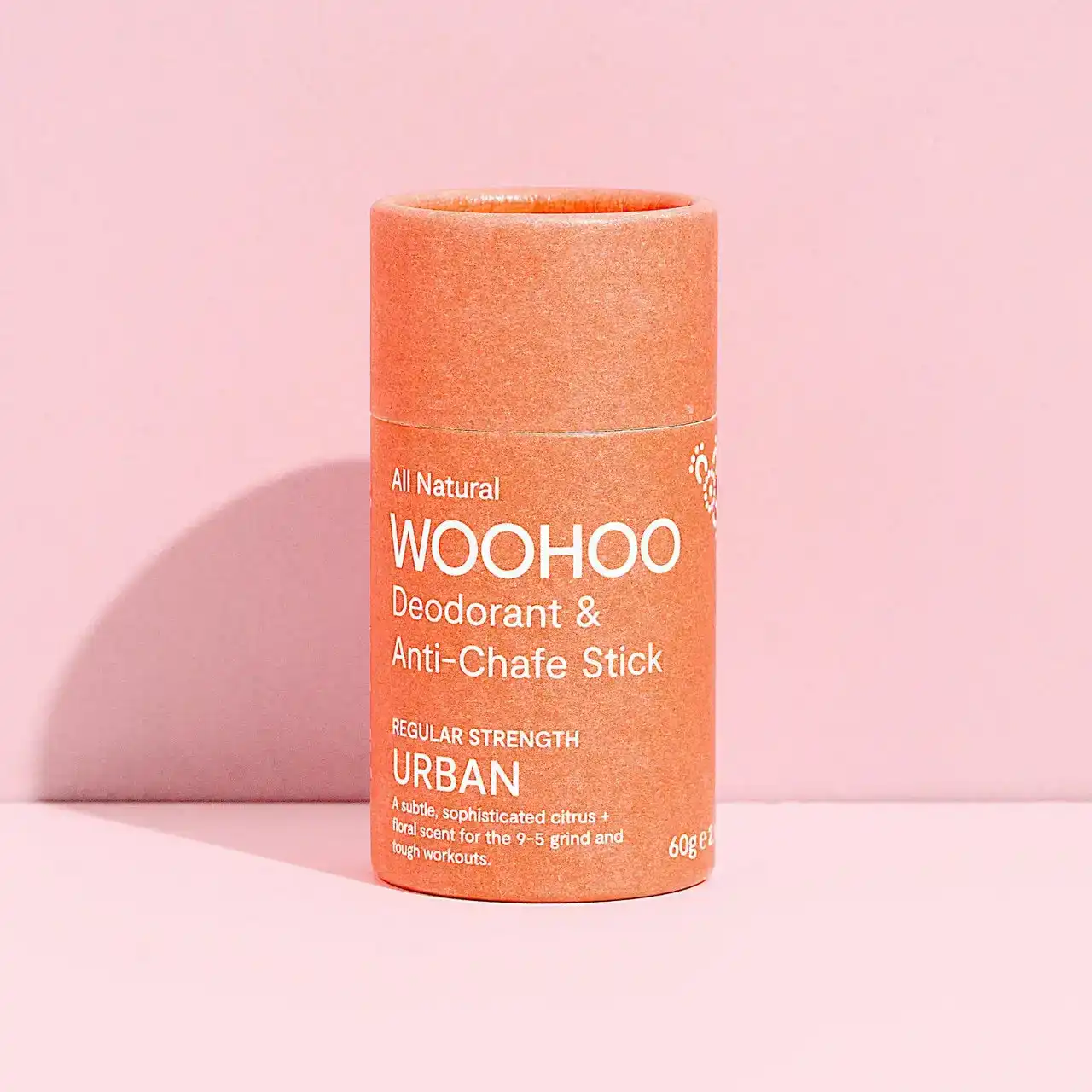 Woohoo Natural Deodorant &amp; Anti-Chafe Stick Urban 60g