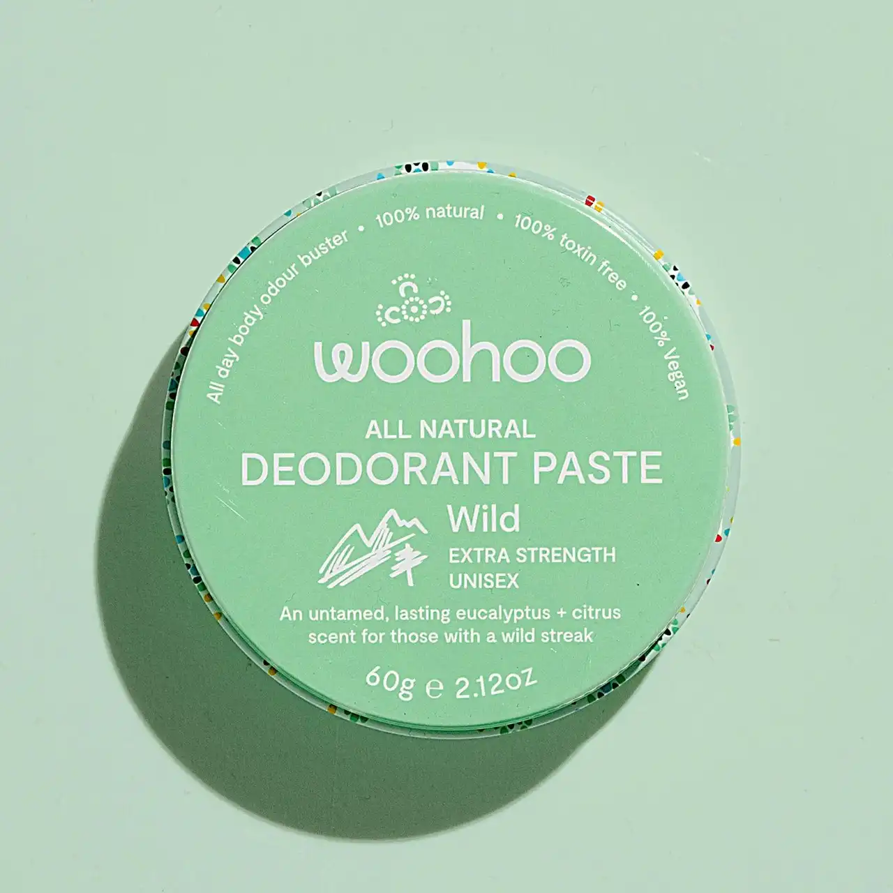 Woohoo All Natural Deodorant Paste Wild 60g