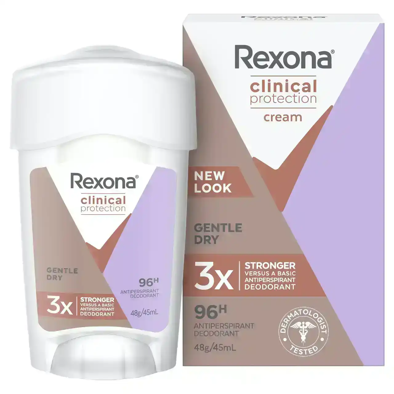 Rexona Women Clinical Protection Antiperspirant Gentle Dry 45 mL