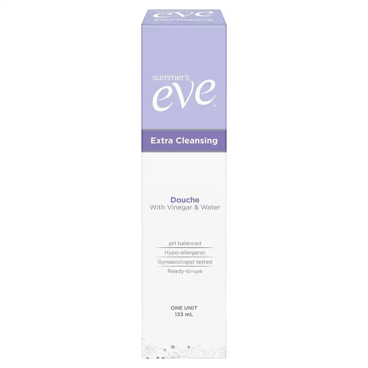 Summer&#39;s Eve Extra Cleansing Douche with Vinegar &amp; Water 133mL