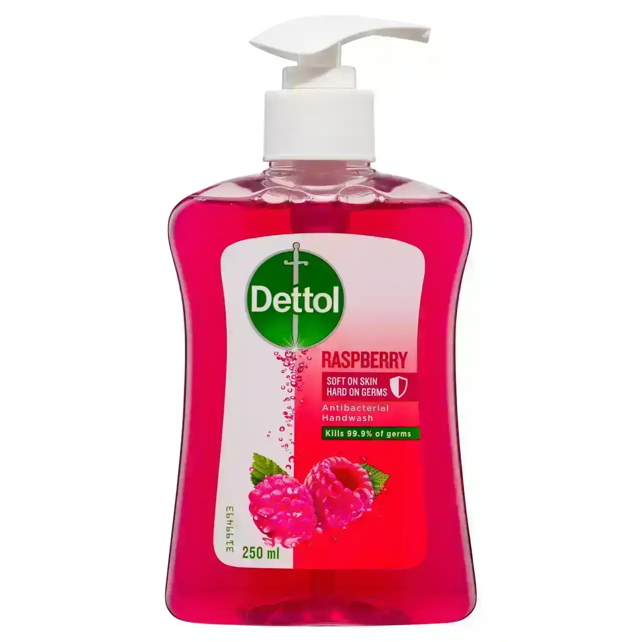 Dettol Antibacterial Liquid Hand Wash Pump Raspberry 250mL
