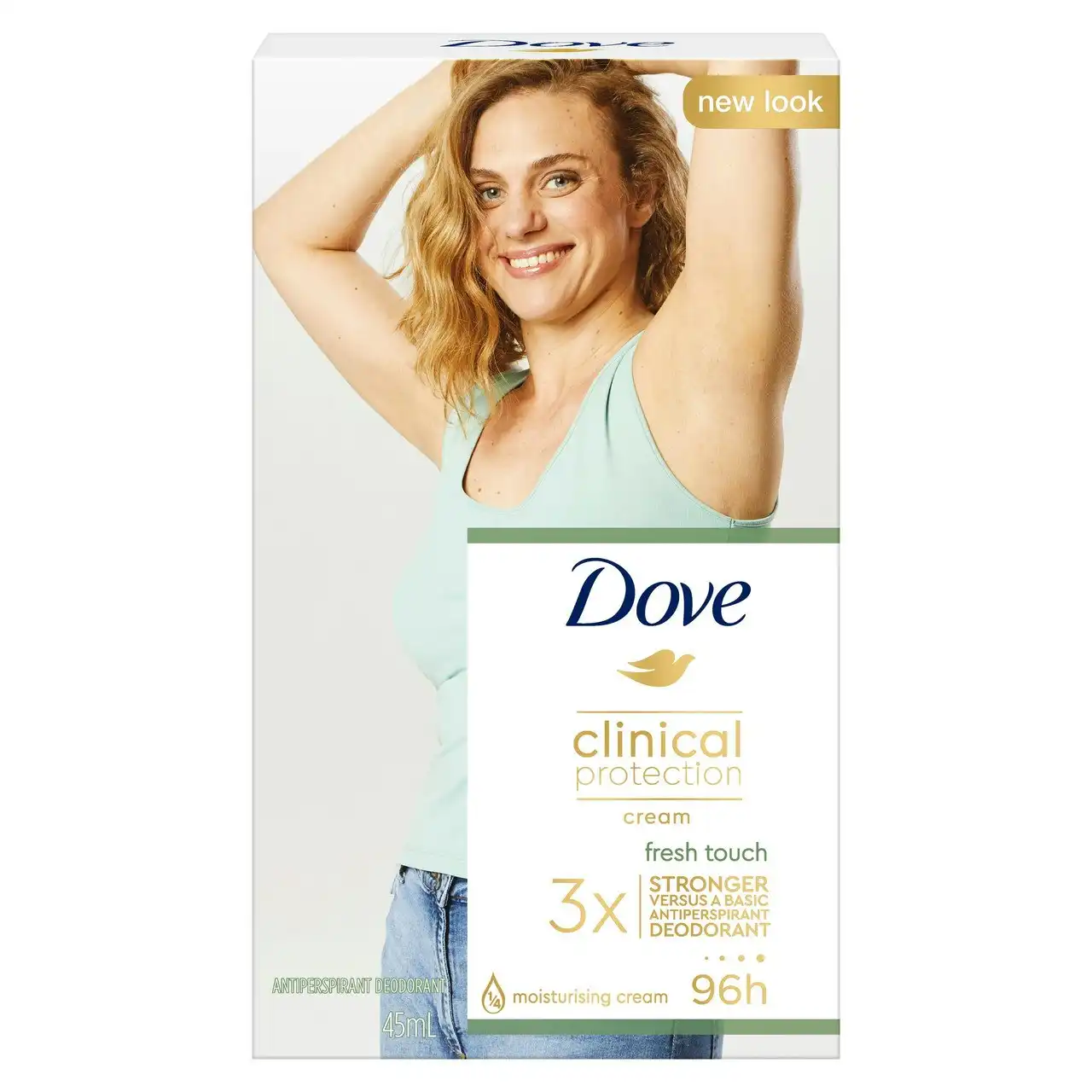 Dove Clinical Protection Antiperspirant Deodorant Fresh Touch 45 mL