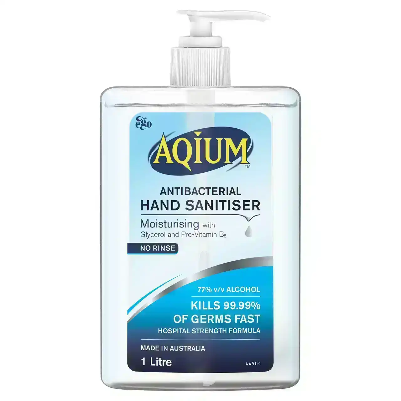 AQIUM Antibacterial Hand Sanitiser 1L