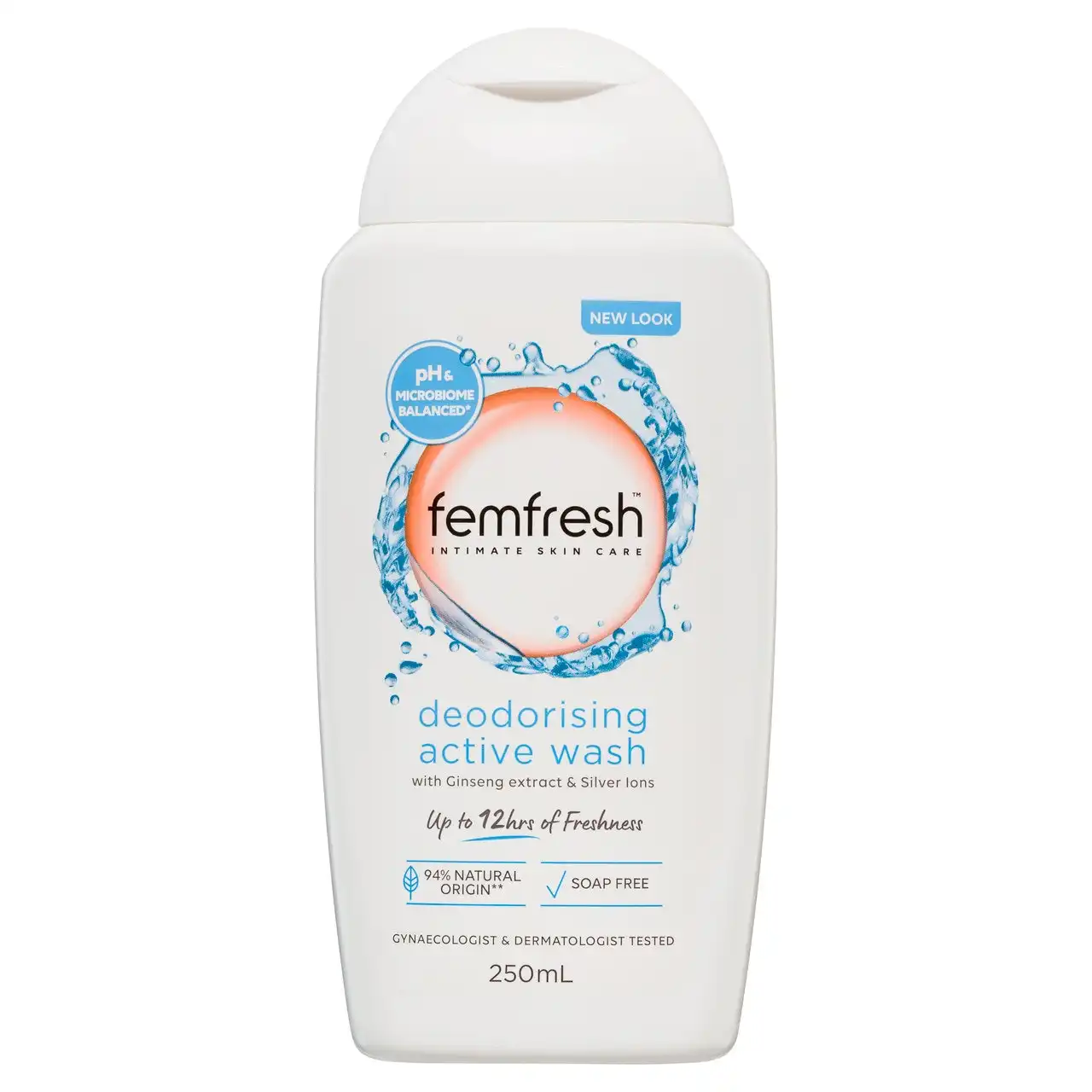 femfresh Deodorising Active Intimate Wash 250mL