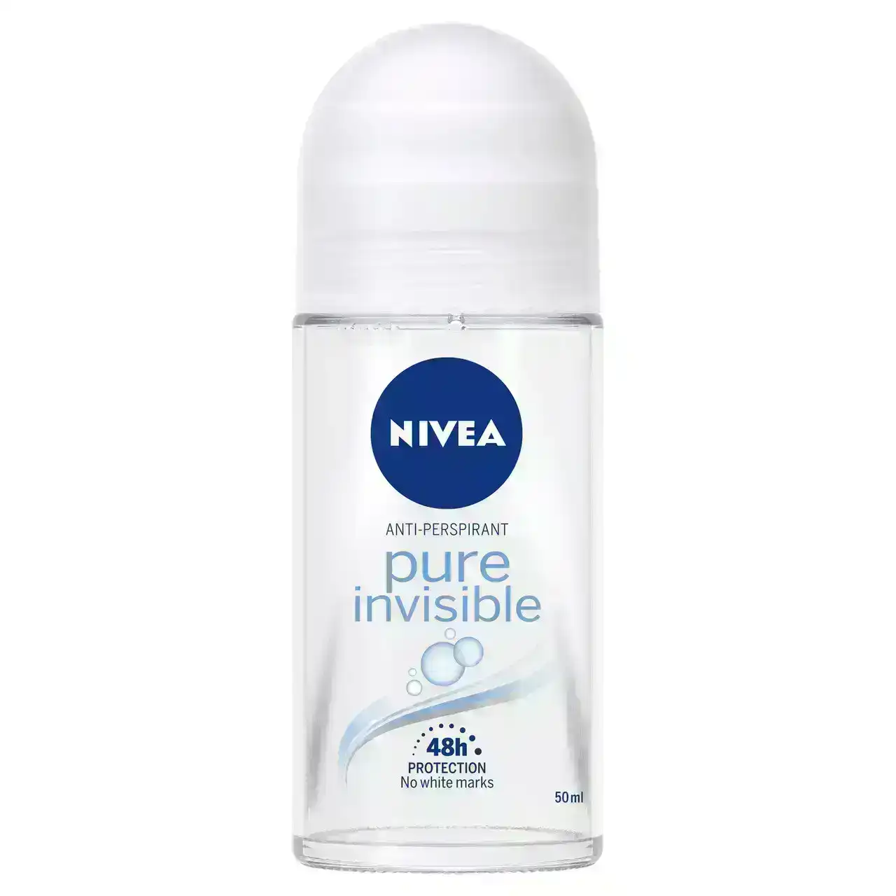 Nivea Pure Invisible Anti-Perspirant Roll-on Deodorant 50ml