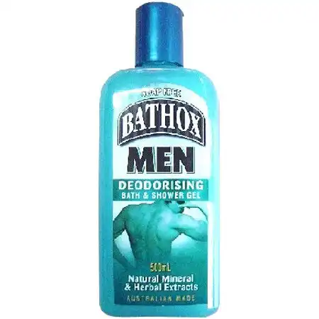 Bathox Men Deodorising Bath &amp; Shower Gel 500ml