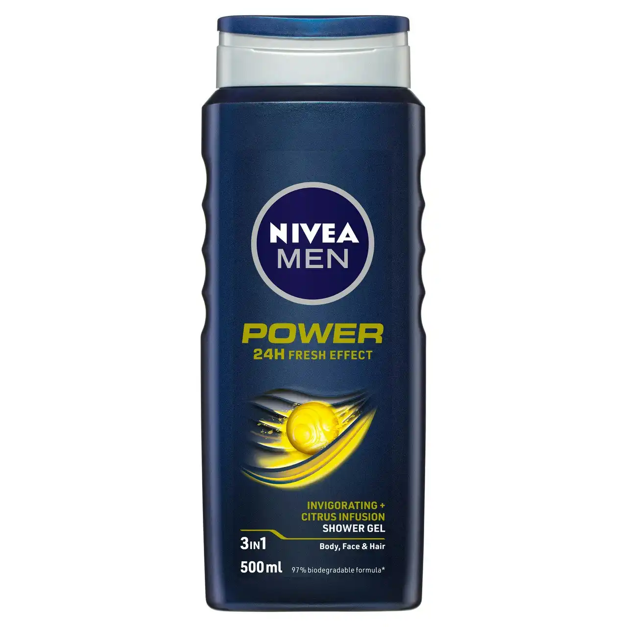 Nivea MEN Power Fresh Shower Gel 500ml