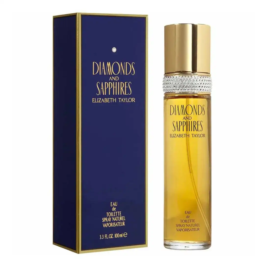 Diamonds And Sapphires 100ml EDT By Elizabeth Taylor (Womens)