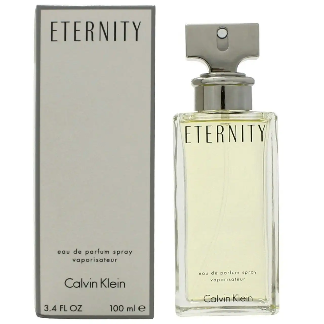 Eternity 100ml EDP By Calvin Klein (Womens)