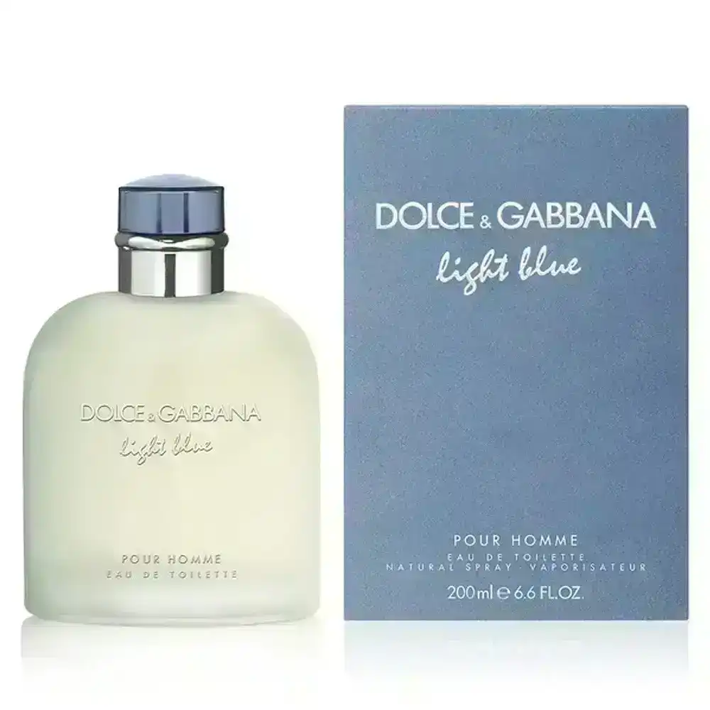 Light Blue Pour Homme 200ml EDT By Dolce &amp; Gabbana (Mens)