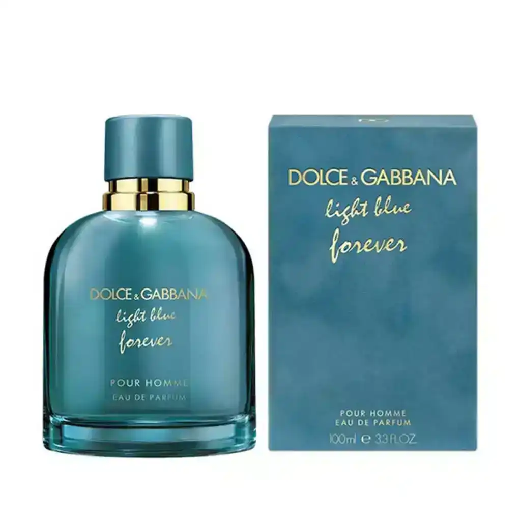 Light Blue Men Forever 100ml EDP By Dolce &amp; Gabbana (Mens)