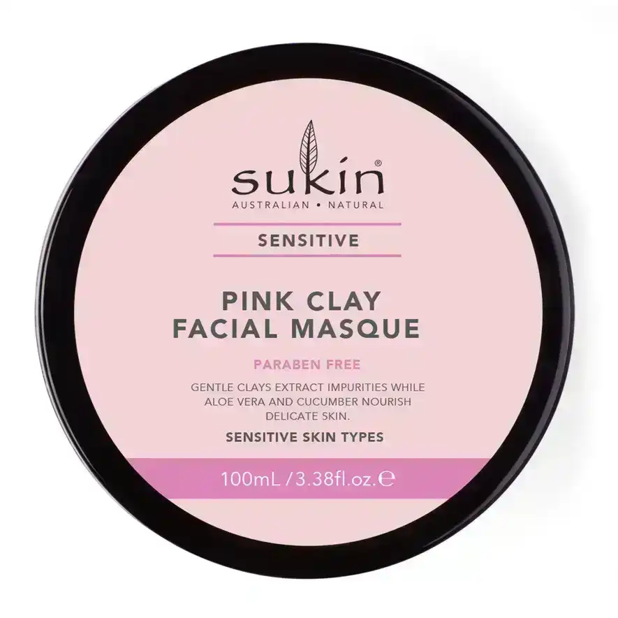Sukin Sensitive Pink Clay Facial Masque 100ml