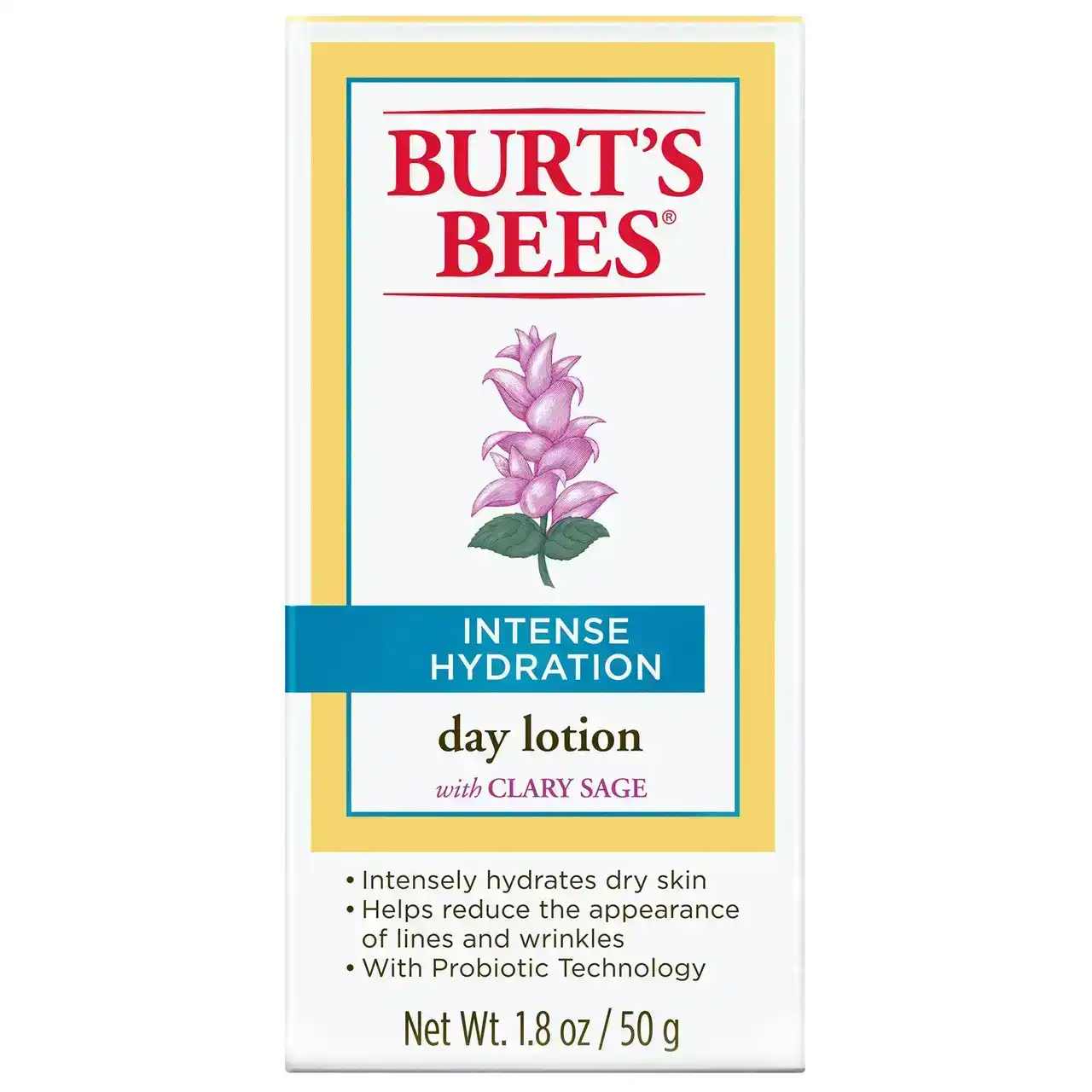 Burt&#39;s Bees Intense Hydration Day Lotion 50g