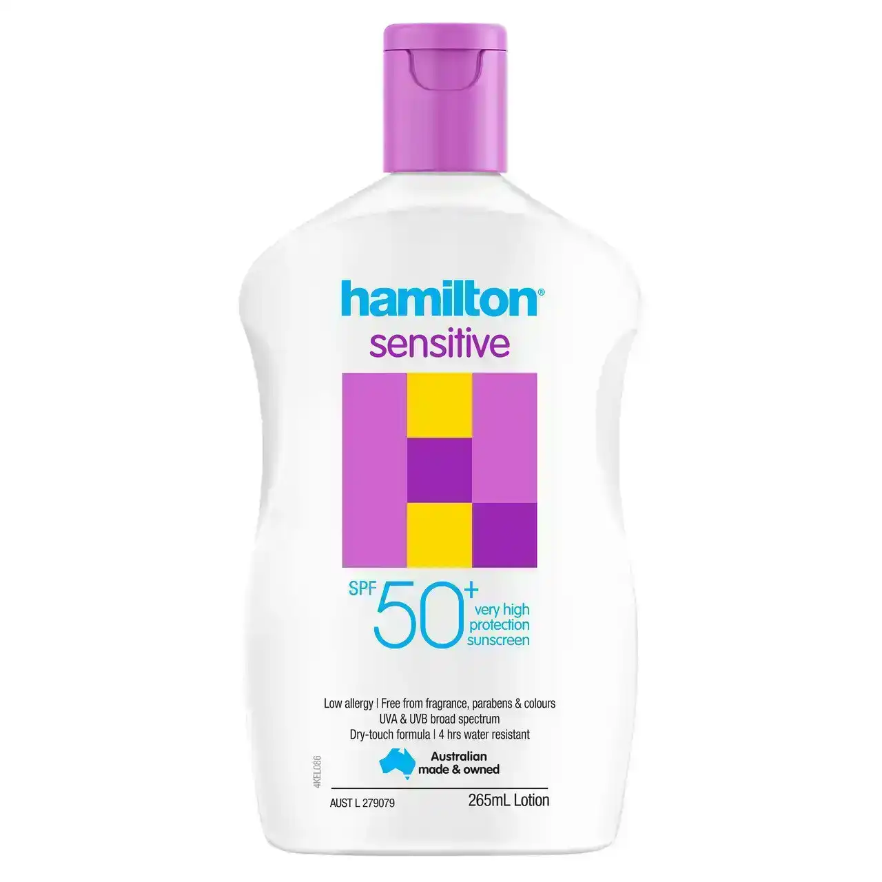 Hamilton Sensitive Lotion SPF 50+ 265mL