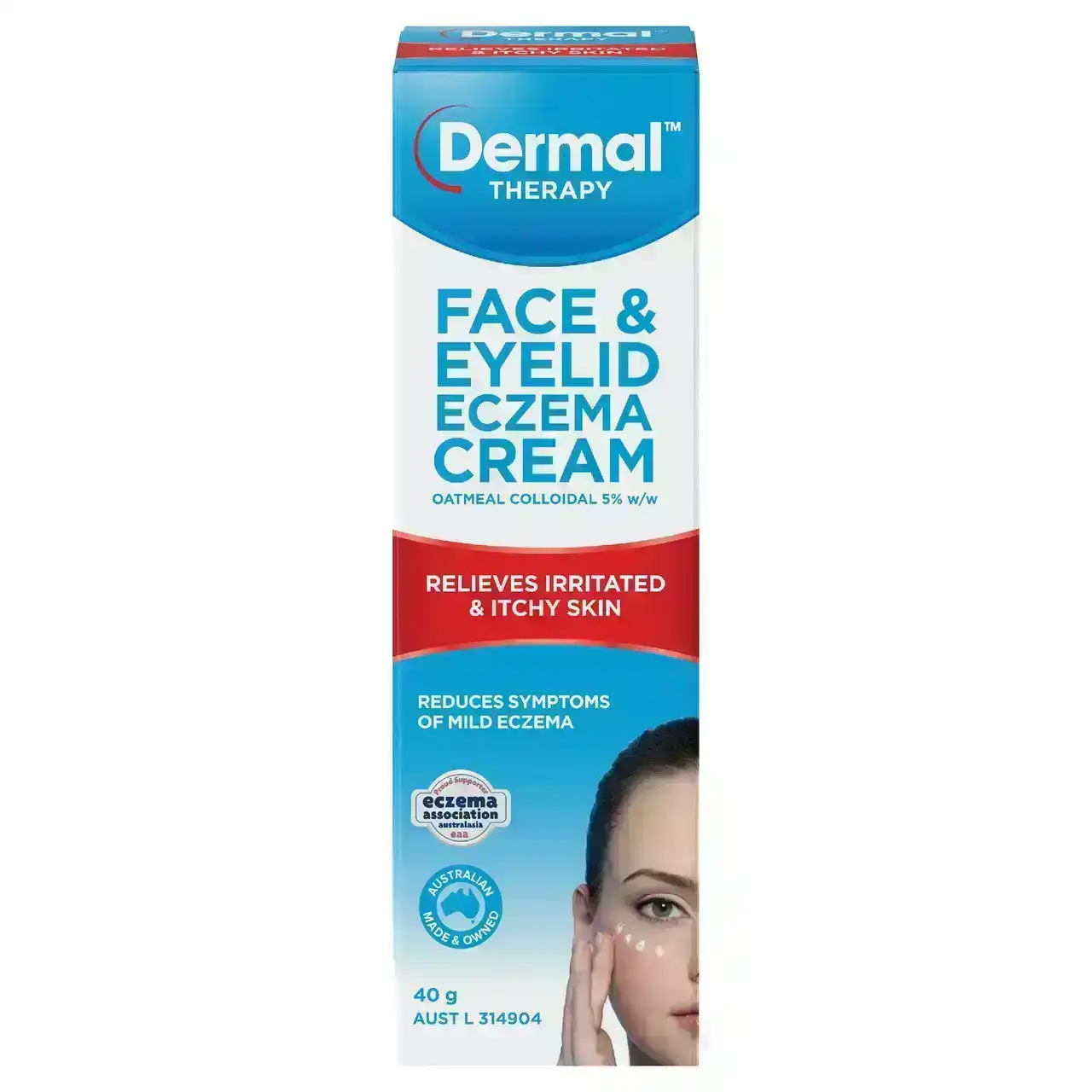 Dermal Therapy Face &amp; Eyelid Eczema Cream 40g