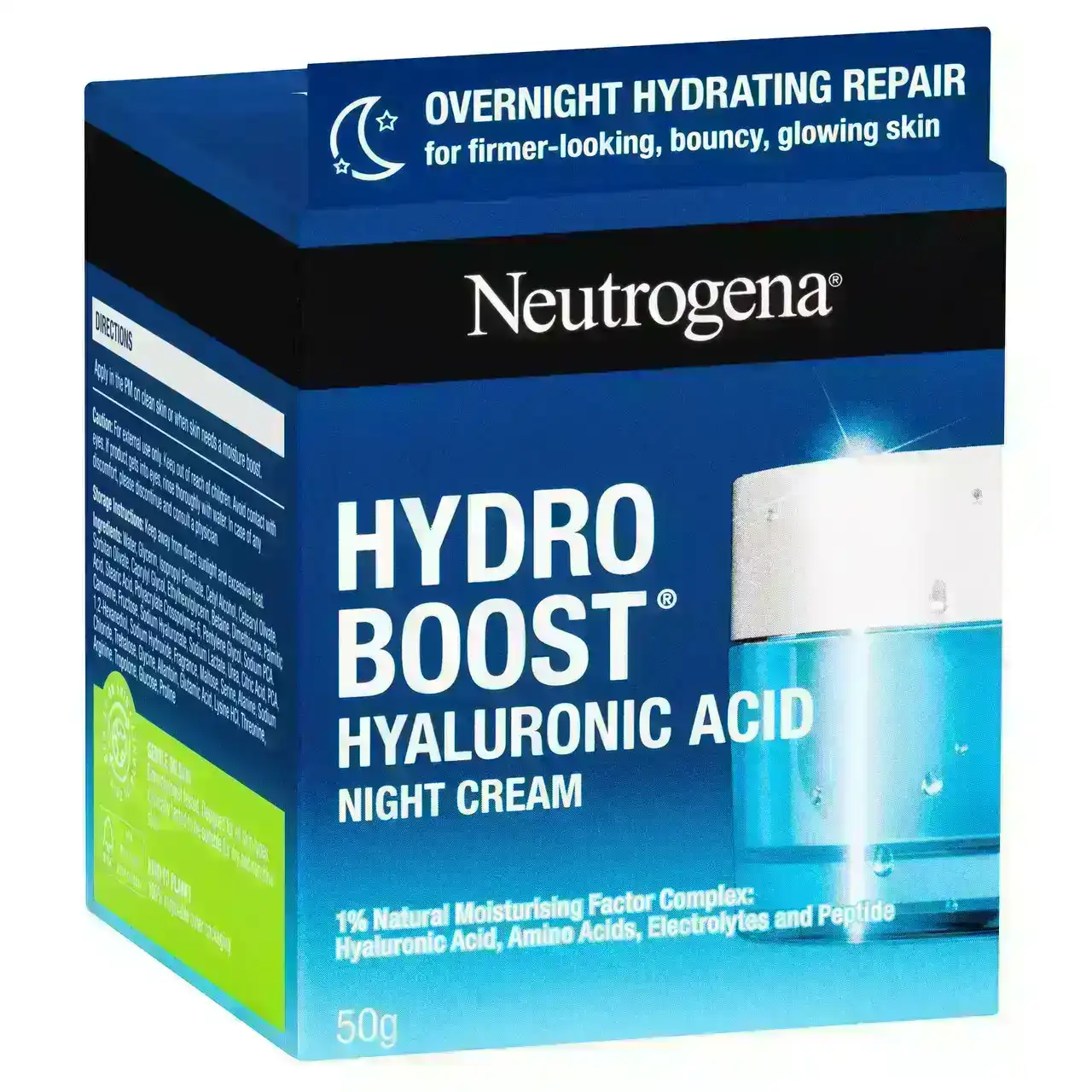 Neutrogena Hydro Boost Hyaluronic Acid Night Face Cream 50g