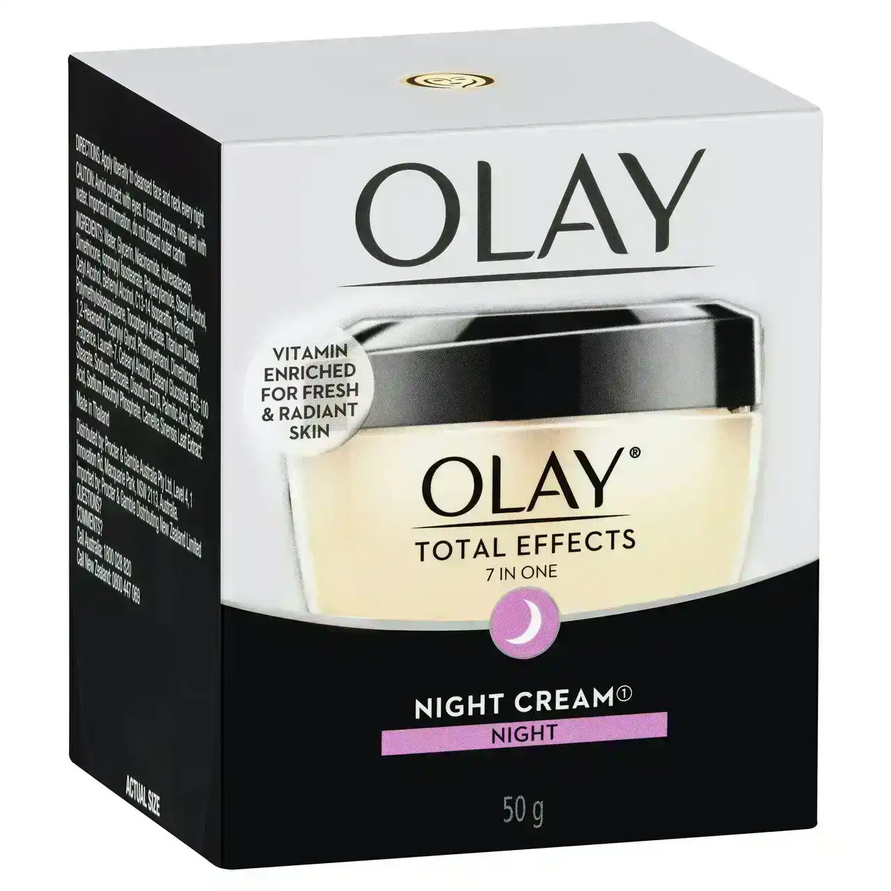 Olay Total Effects Night Face Cream Moisturiser 50g