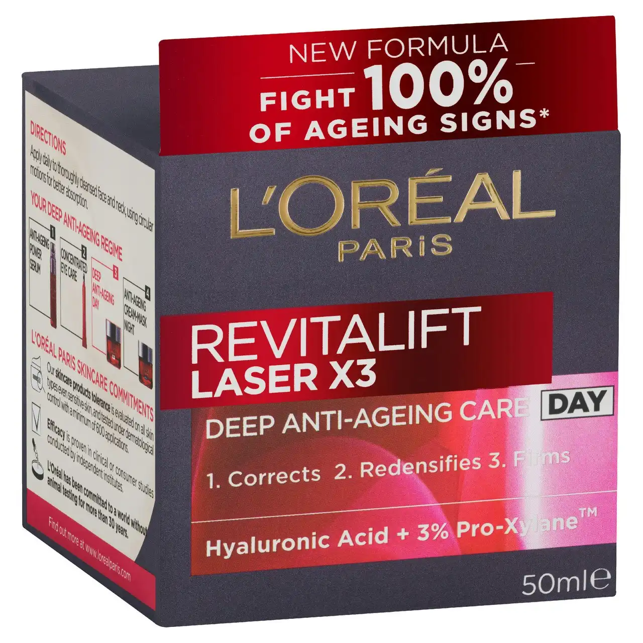 L'Oreal Paris Revitalift Laser X3 Anti-Ageing Day Cream 50ml