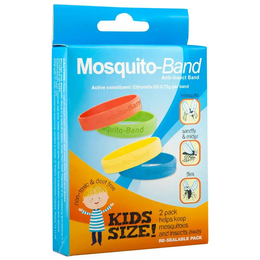Mosquito Band Kids Size 2 Pack