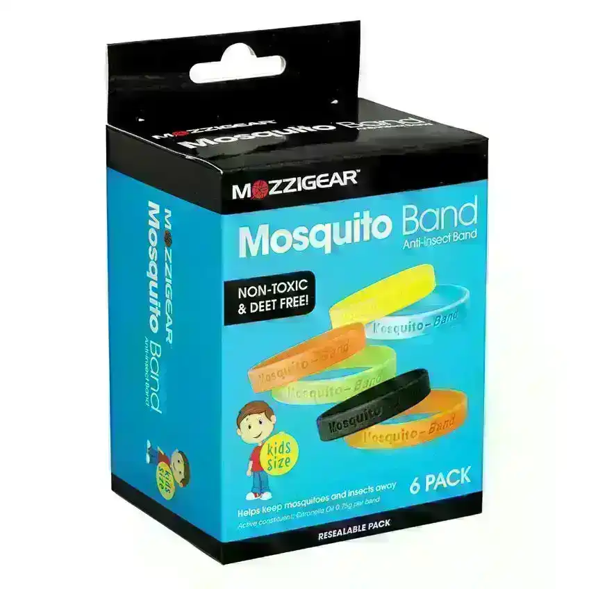 Mosquito Band Kids 6 Pack